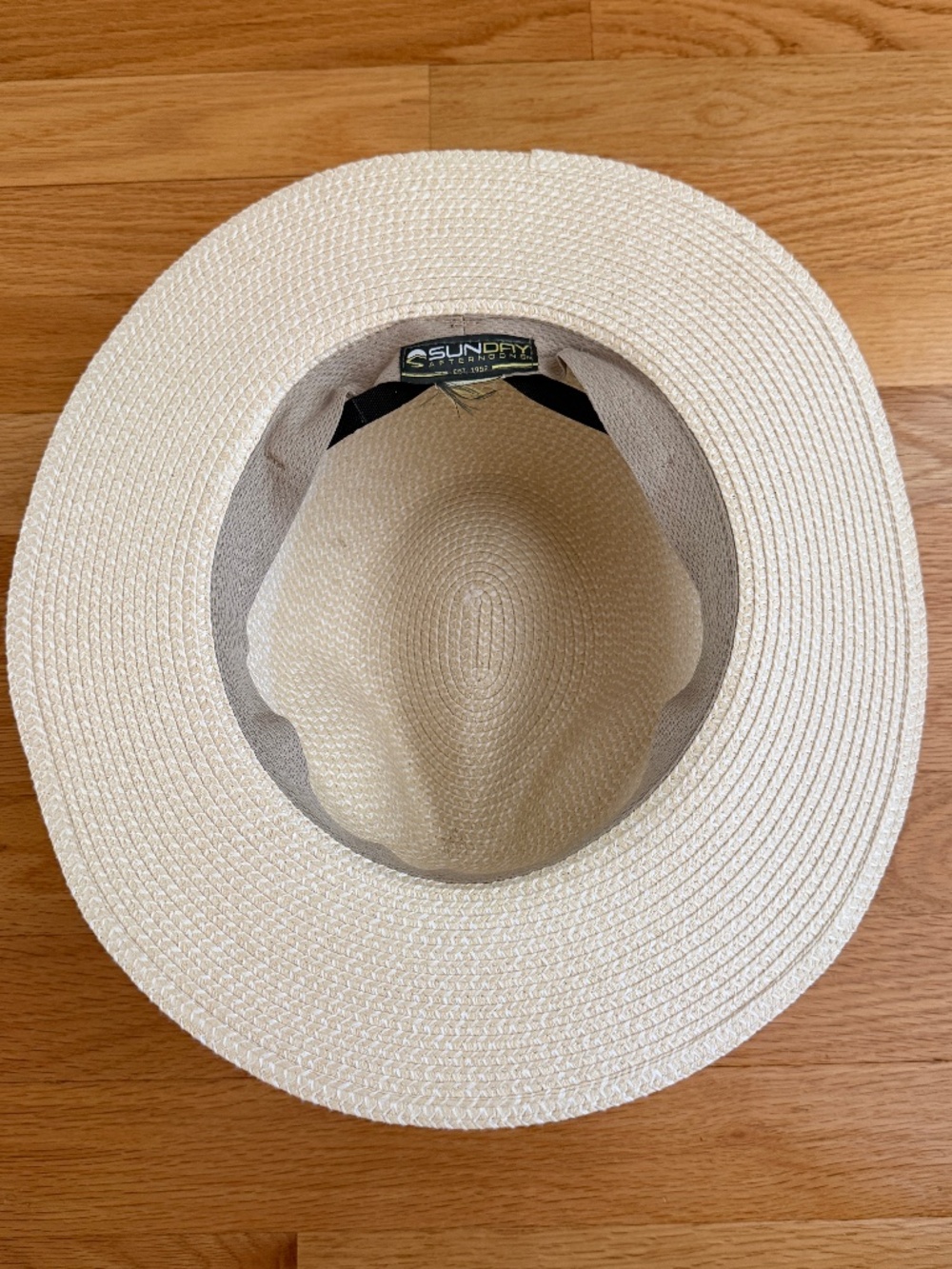 Sunday Afternoons Wanderlust Fedora Sun Hat Cream Color Womens - Picture 12 of 16